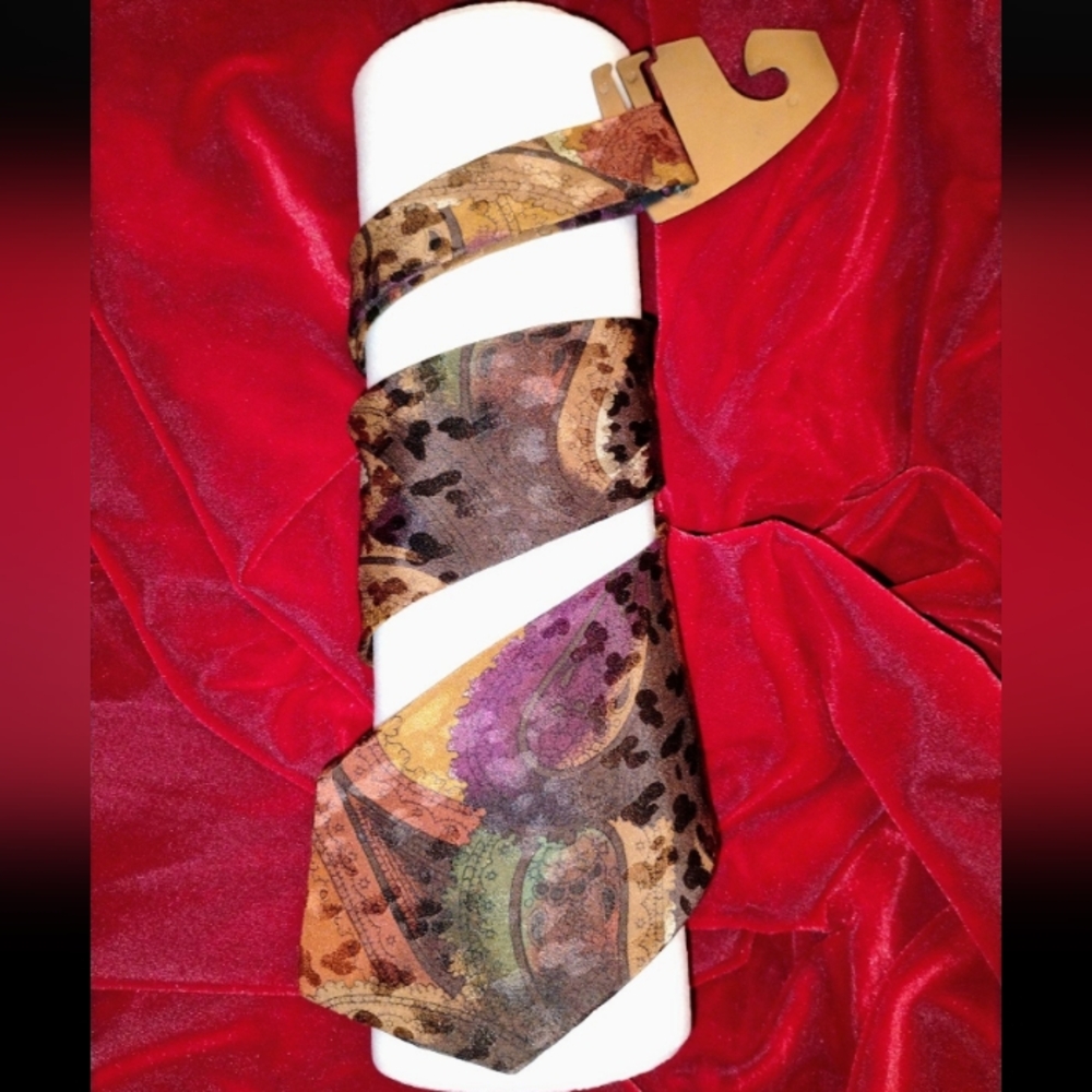 Men's Multicolor Tie 90s Vintage
